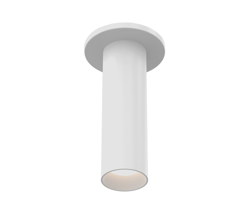 Whiskey LED Flushmount in White