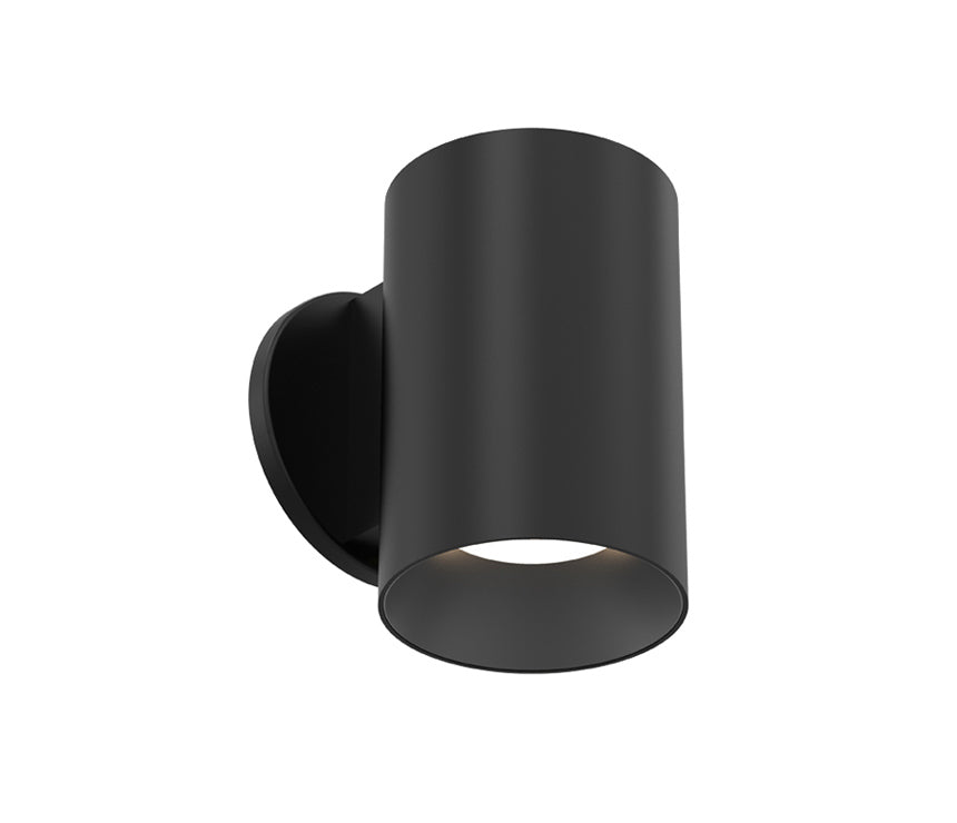 Whiskey LED Wall Mount in Black