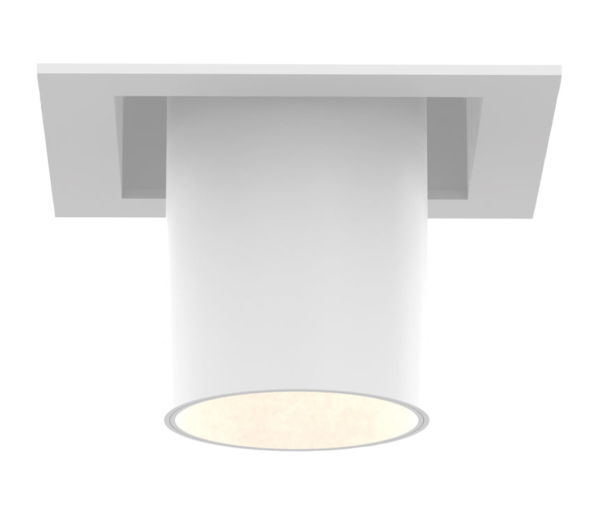 Tango LED Recessed Fixture in White