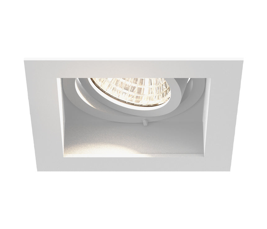 Tango LED Recessed Fixture in White