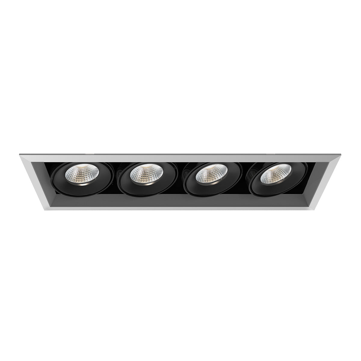 26W Multi LED Recessed Multiple in Platinum