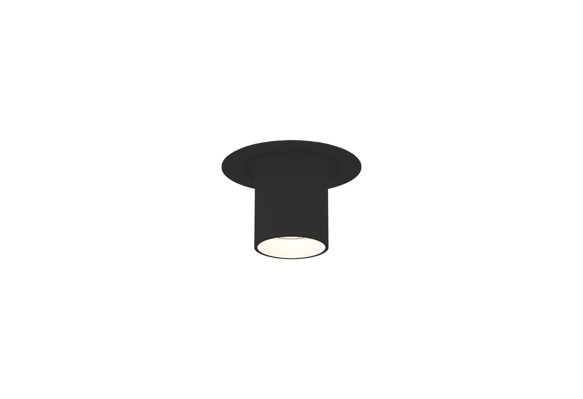 Tango LED Recessed Fixture in Black