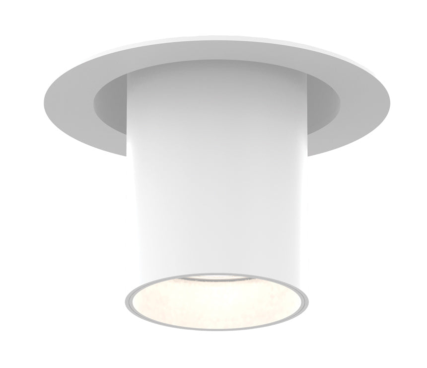 Tango LED Recessed Fixture in White