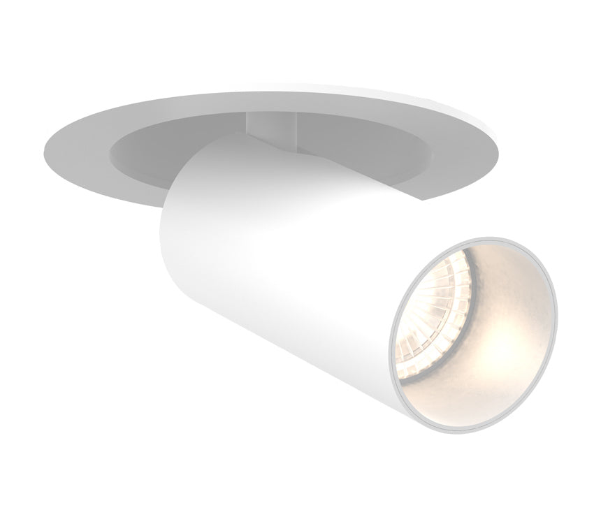 Tango LED Recessed Fixture in White