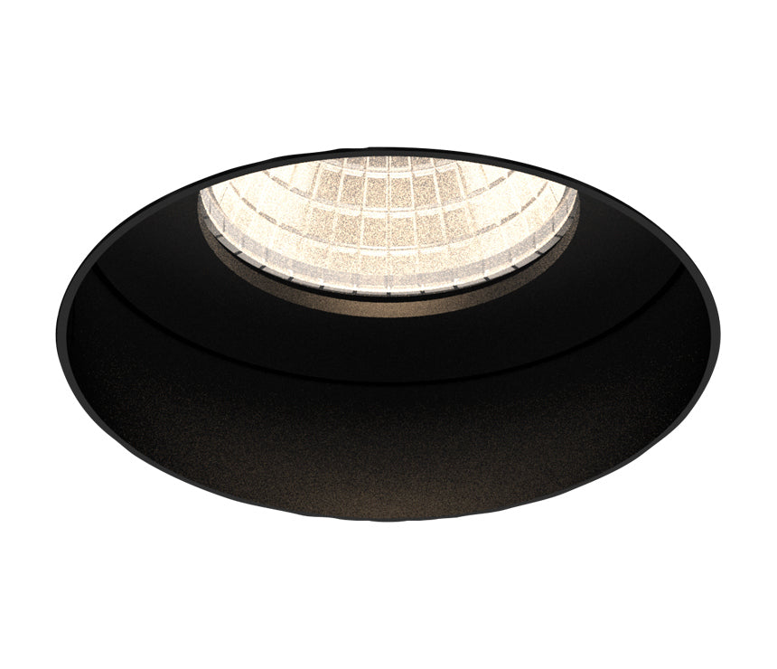Tango LED Recessed Fixture in Black