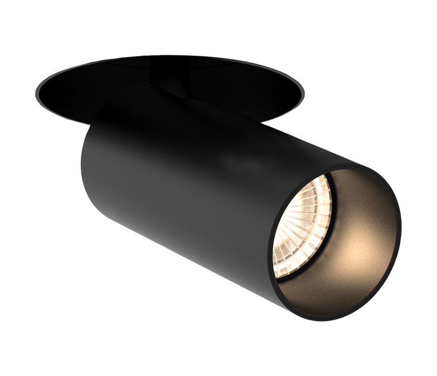 Tango LED Recessed Fixture in Black