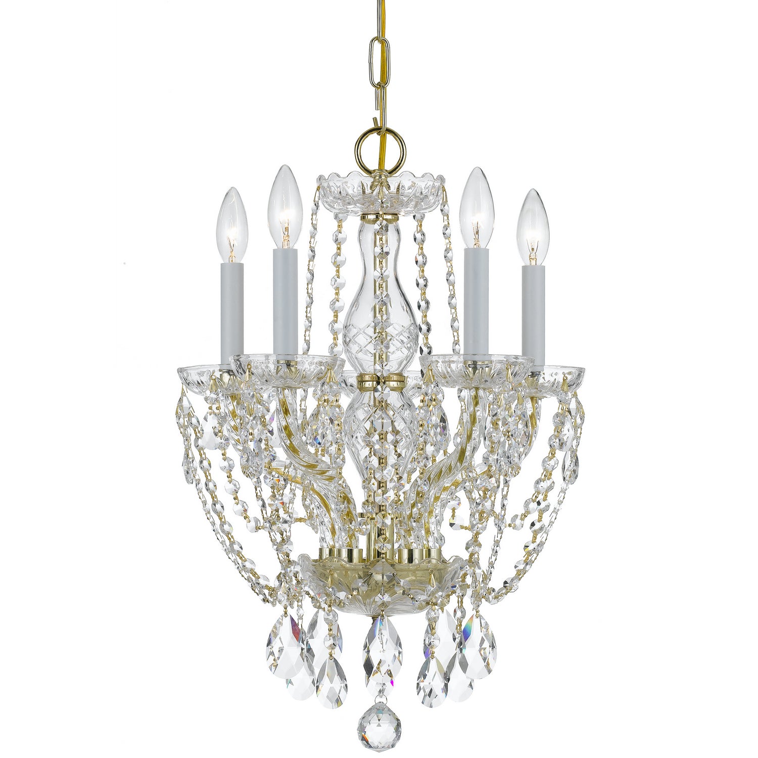 Traditional Crystal Mini Chandelier