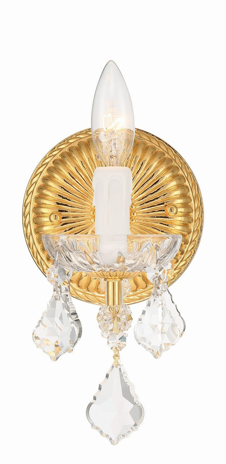 Maria Theresa One Light Wall Sconce in Gold