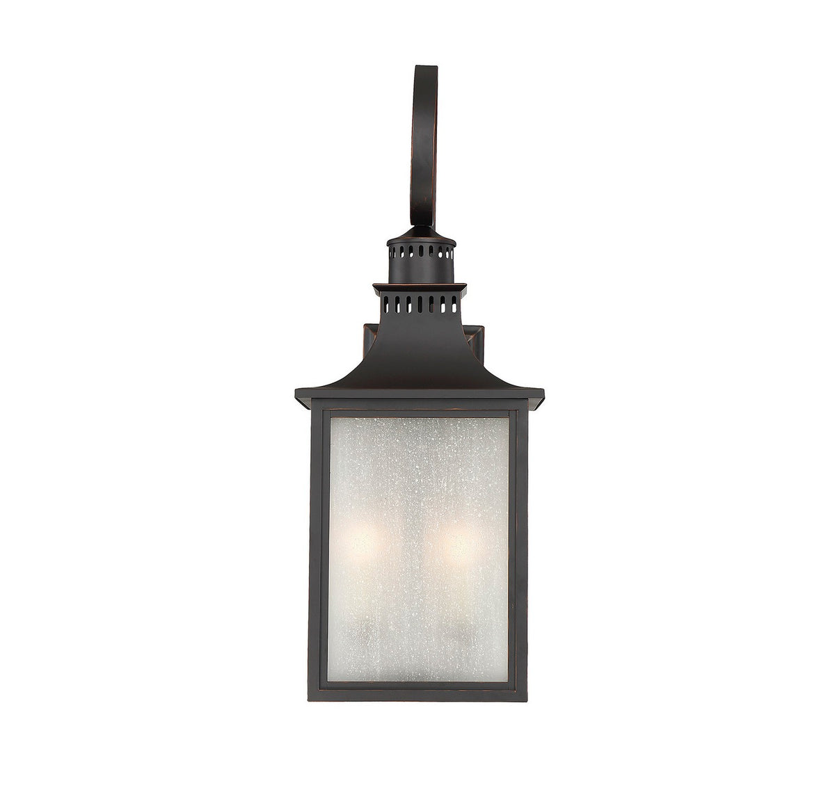 Monte Grande Four Light Outdoor Wall Lantern in English Bronze
