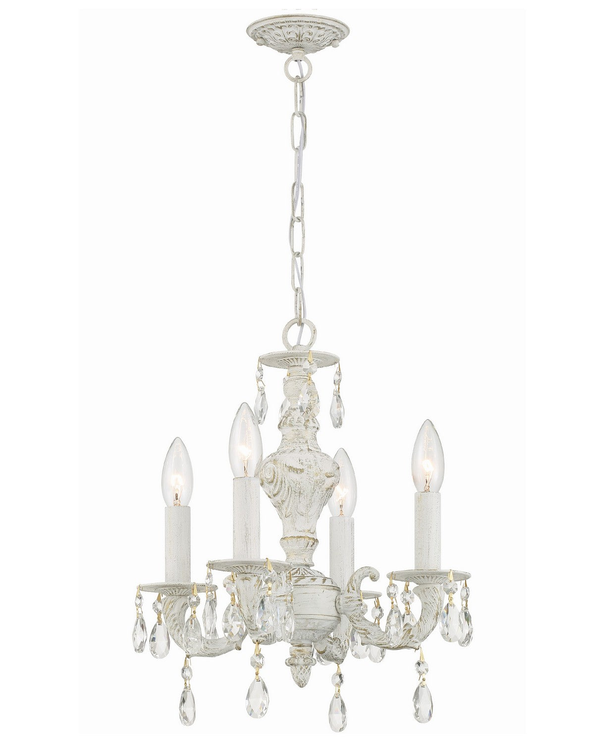 Paris Market Four Light Mini Chandelier