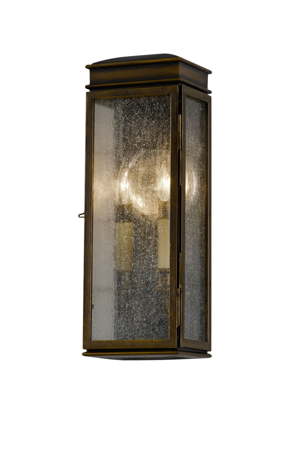 Luminaire extérieur à deux lumières Whitaker en bronze astral