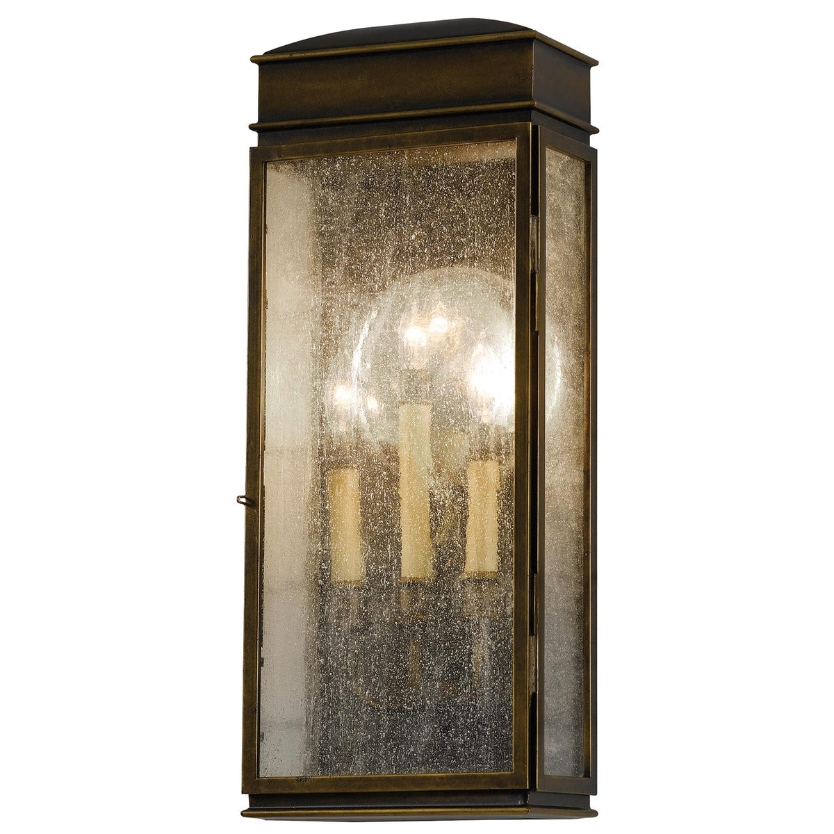 Whitaker Three Light Outdoor Fixture in Astral Bronze