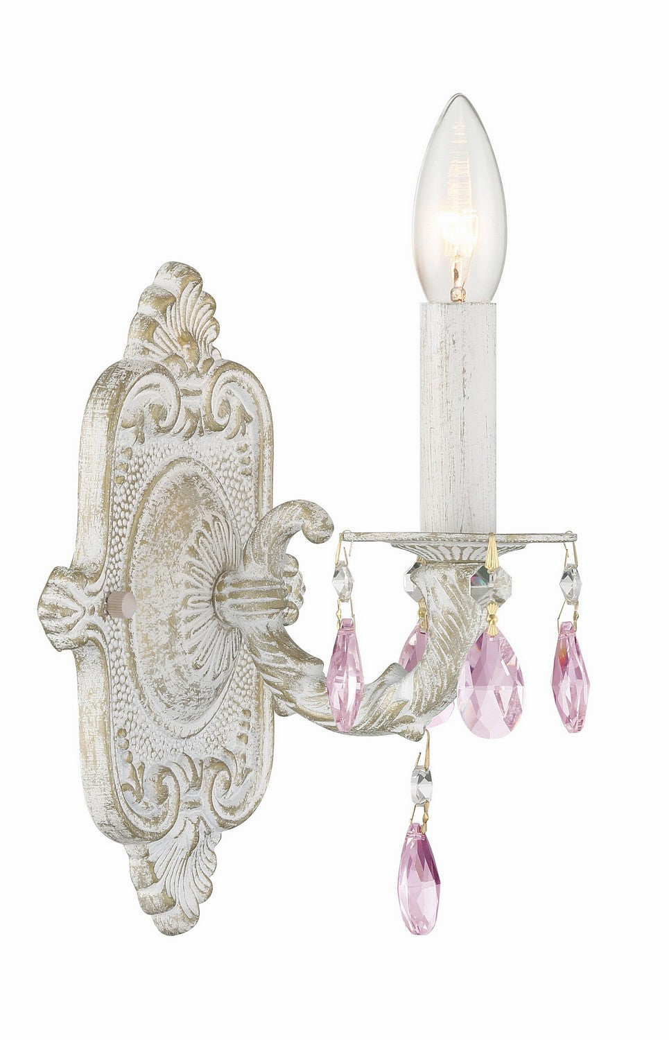 Paris Market One Light Wall Sconce in Antique White