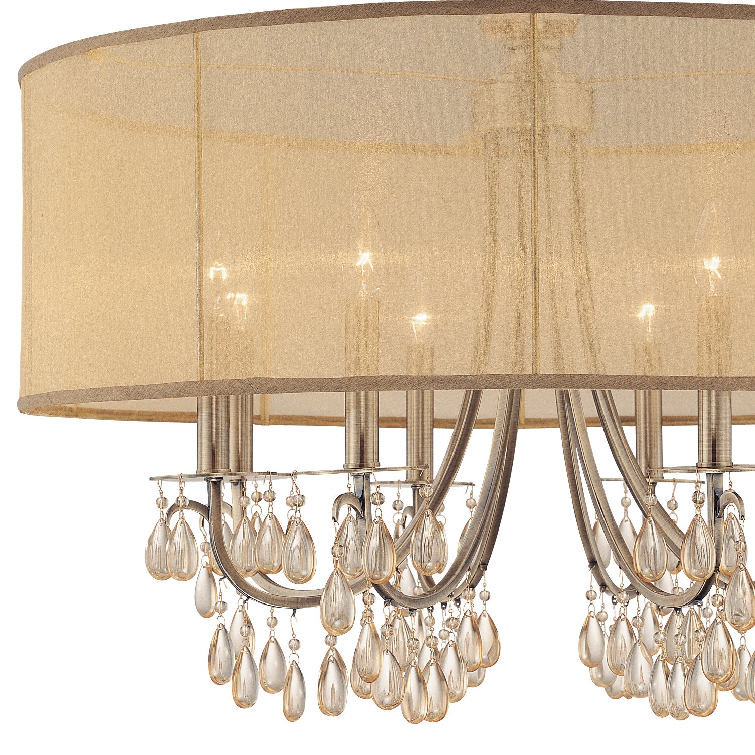 Lustre Hampton à huit lumières