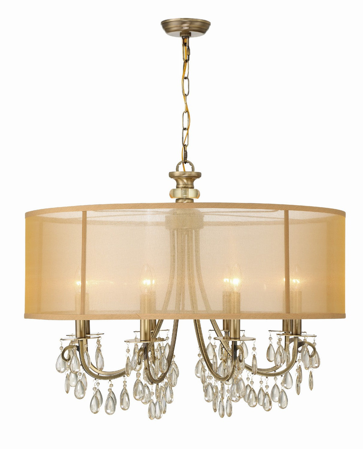 Hampton Eight Light Chandelier