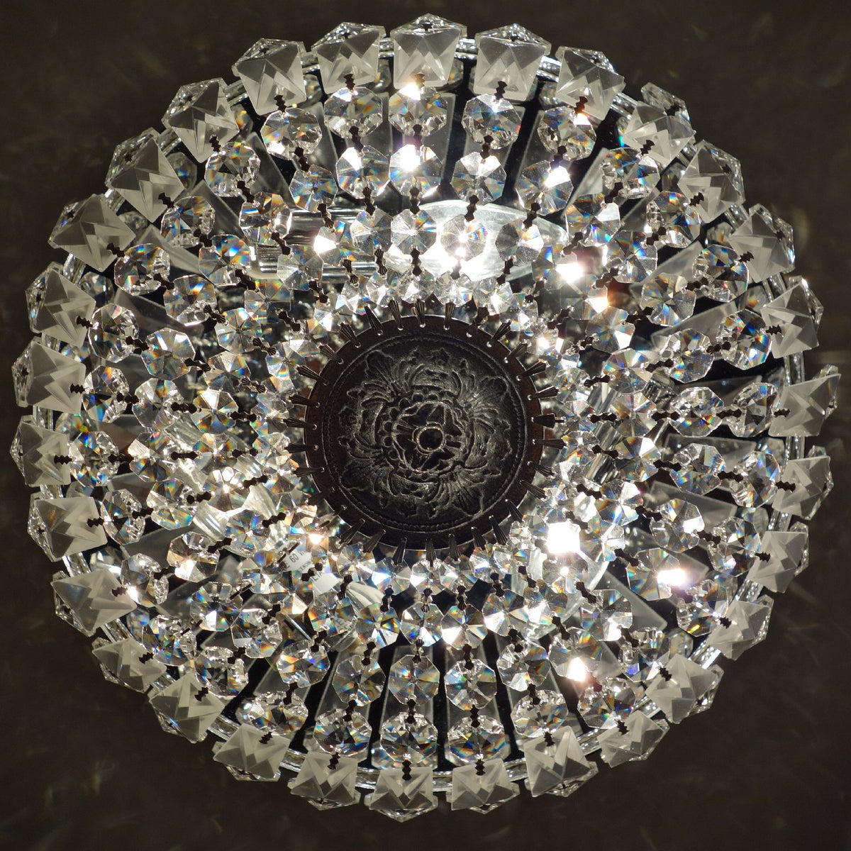 Waltham Two Light Flush Mount in English Bronze