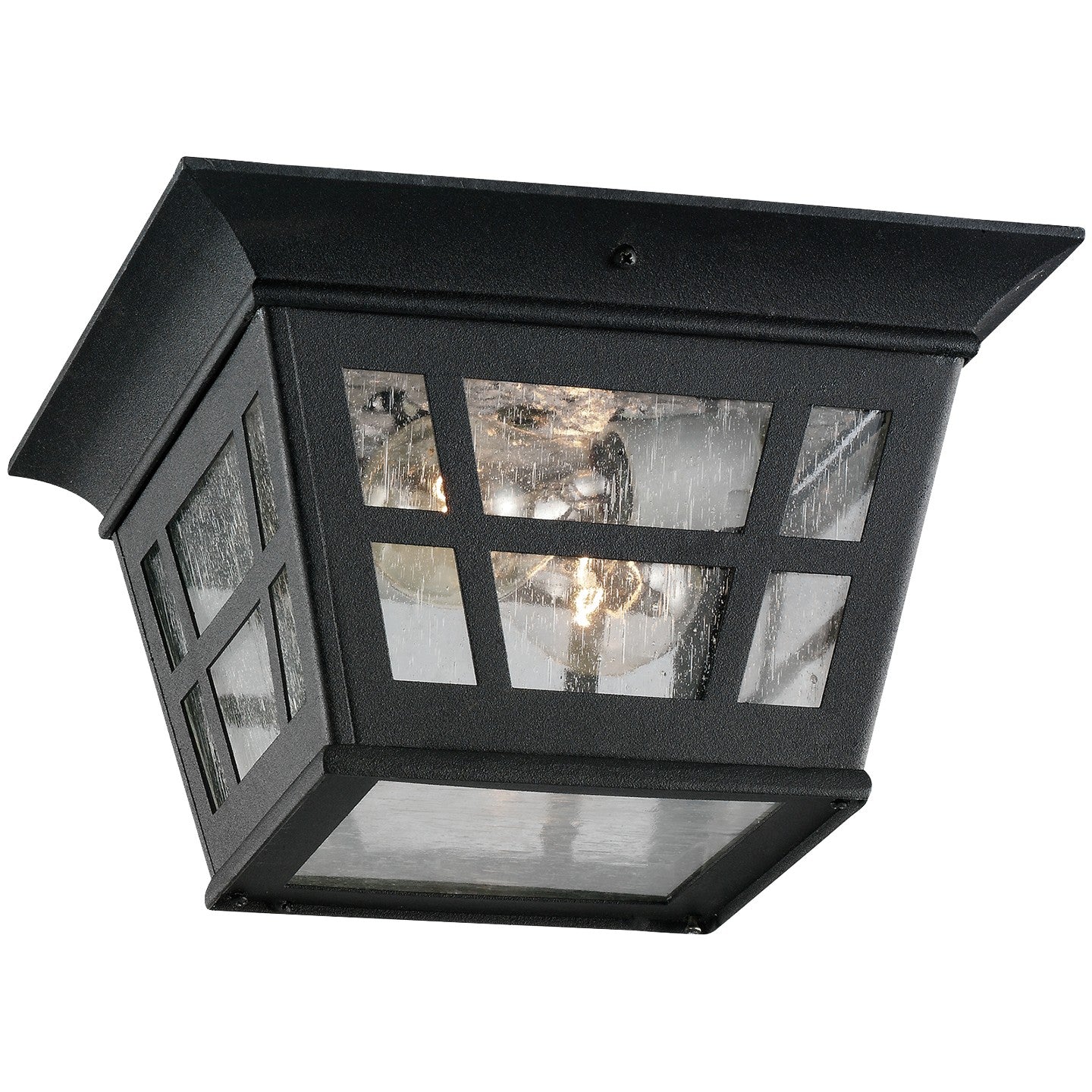 Herrington Two Light Outdoor Flush Mount