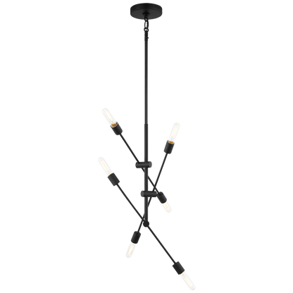 Axis Six Light Medium Chandelier