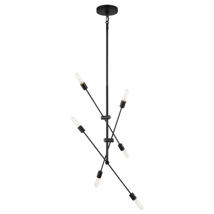 Axis Six Light Large Chandelier