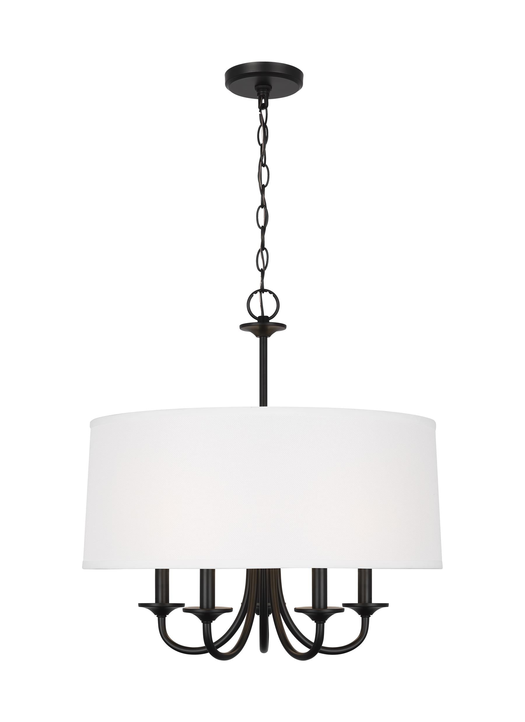 Seville Five Light Shade Chandelier