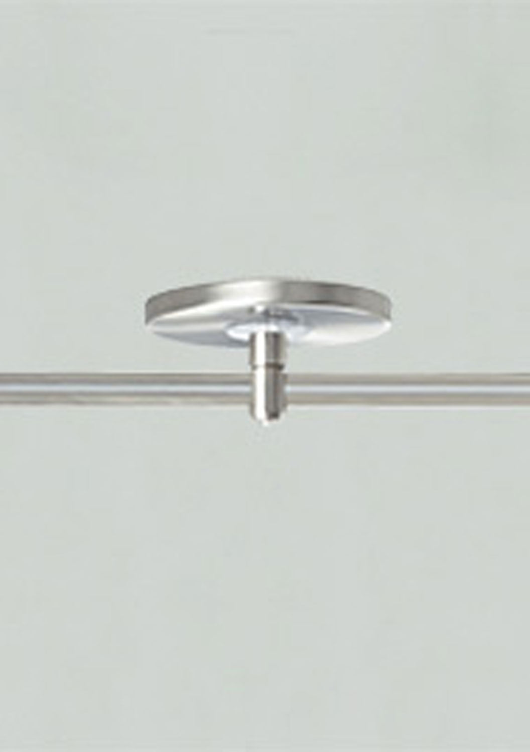 Monorail 4" Round Power Feed Canopy Low-Profile Single-Feed