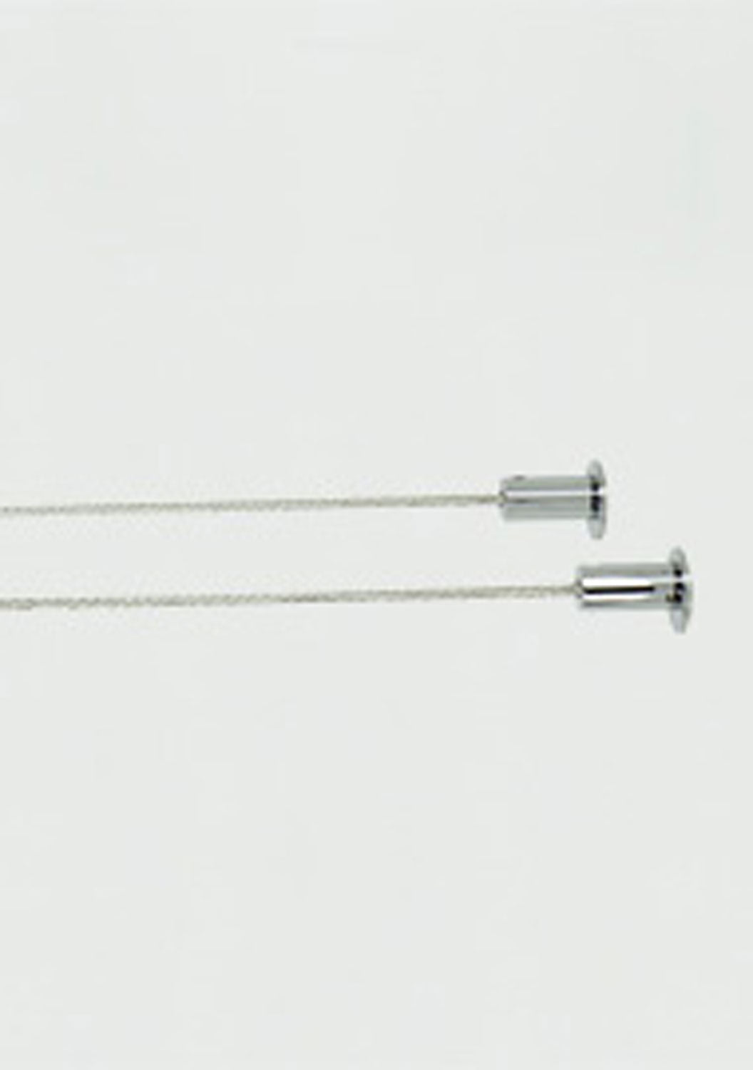 Ancrages Slimline Kable Lite Slimline en nickel satiné