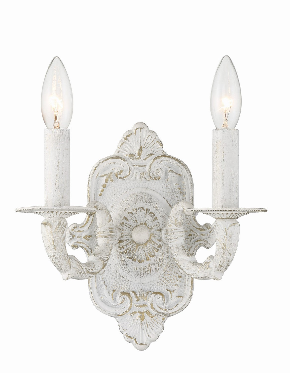 Paris Market Two Light Wall Sconce in Antique White