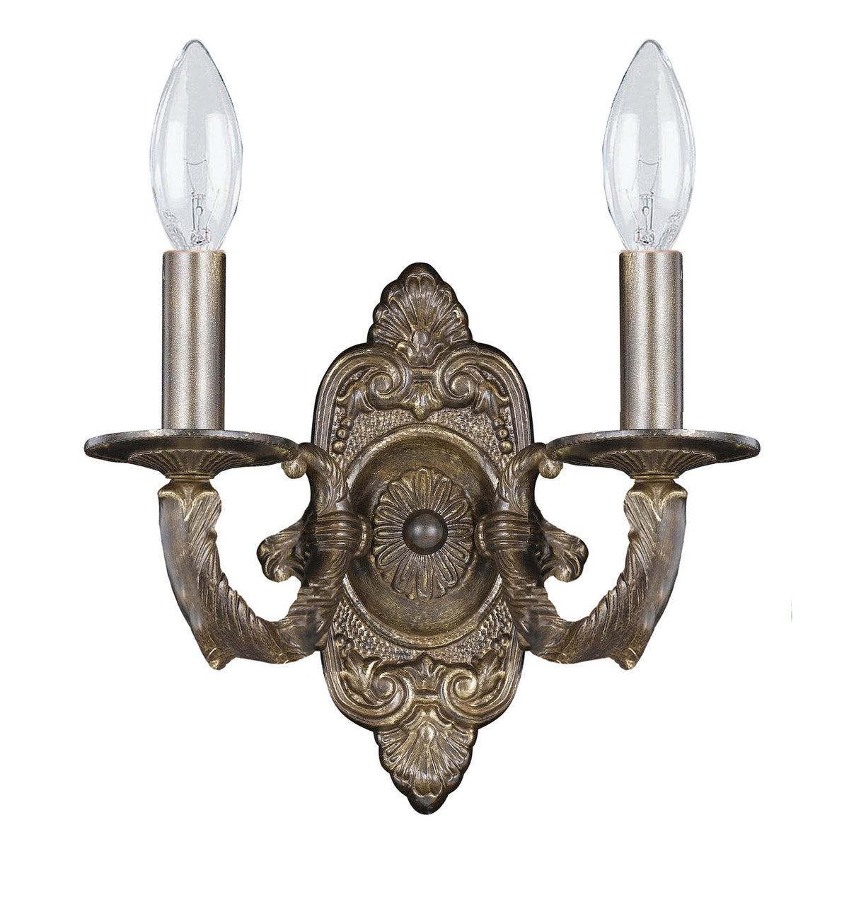 Paris Market Two Light Wall Sconce in Venetian Bronze