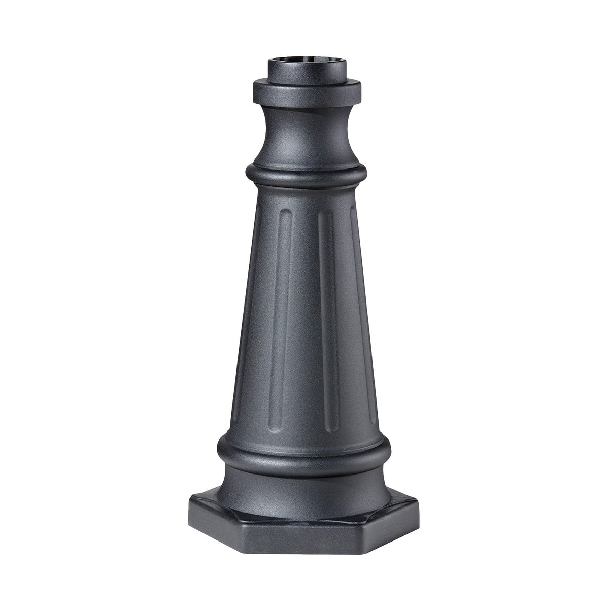 Outdoor Post Base Postbase in Black