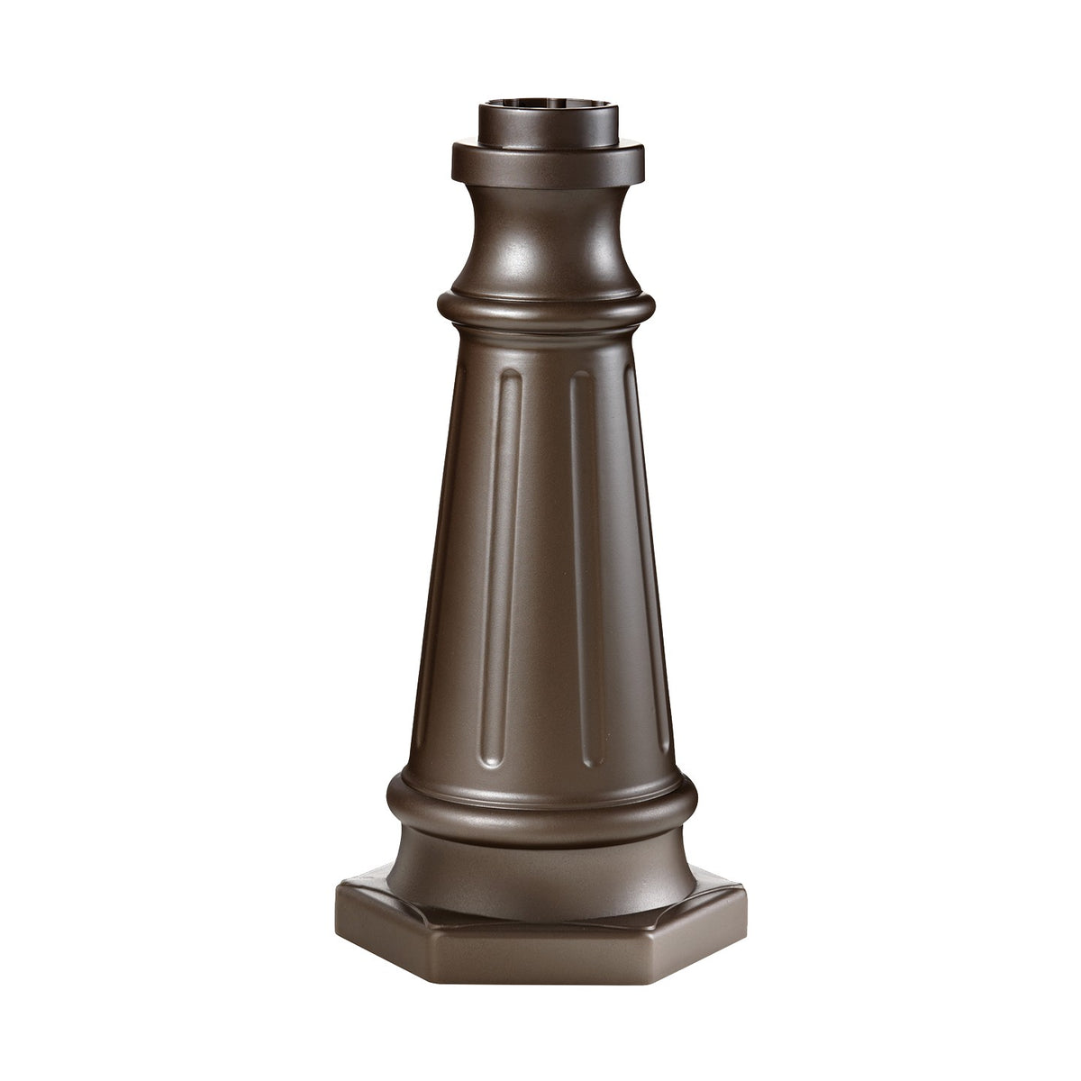 Outdoor Post Base Postbase in Oil Rubbed Bronze