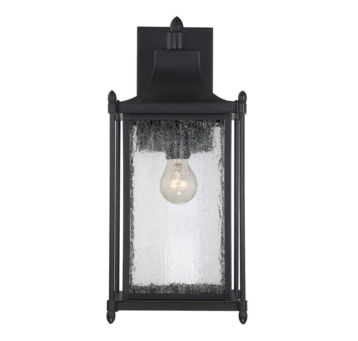 Dunnmore One Light Wall Mount in Black