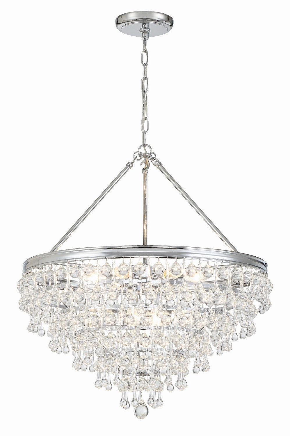 Calypso Eight Light Chandelier