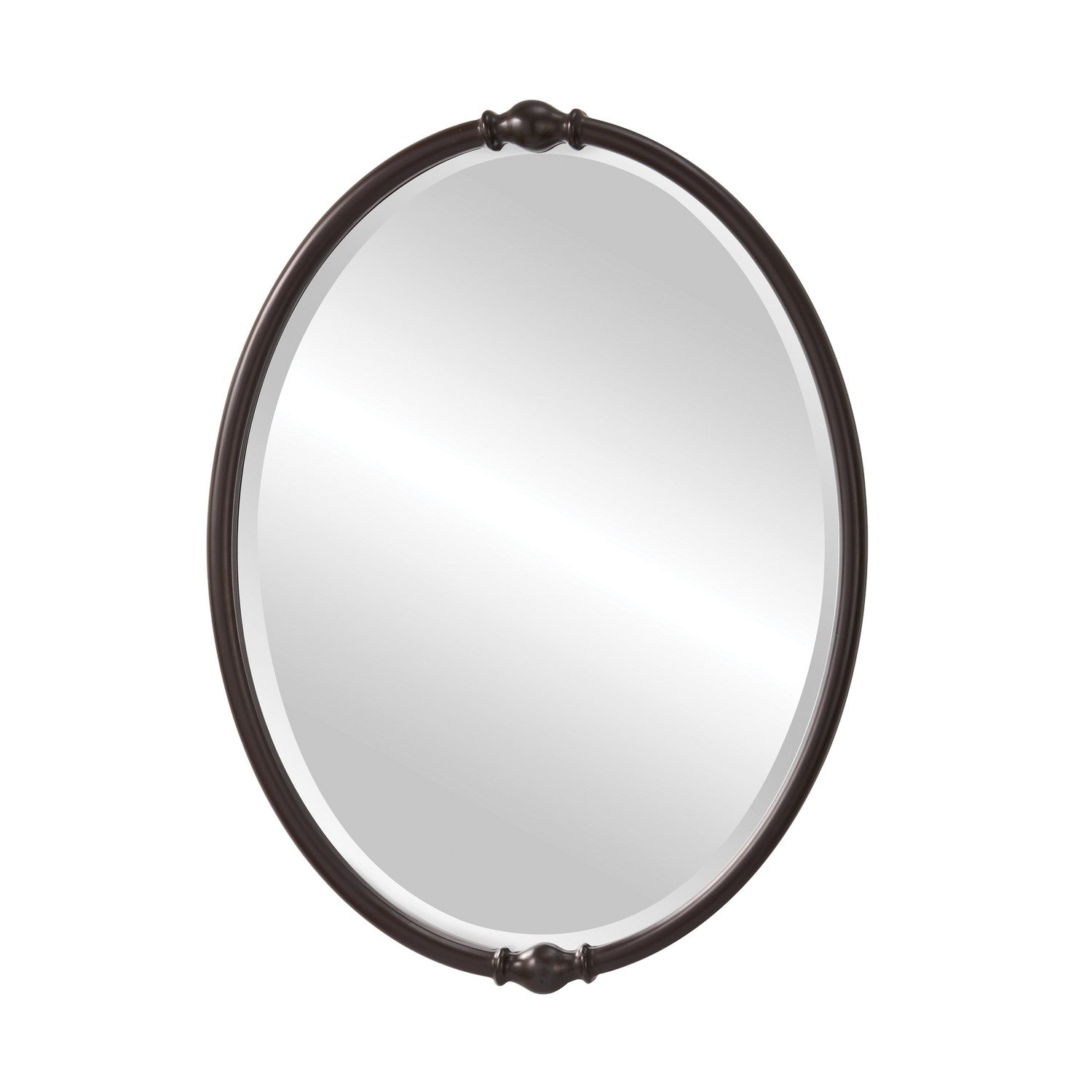 Miroir Jackie en bronze huilé