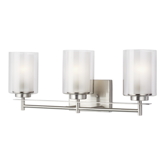 Elmwood Park Three Light Bath