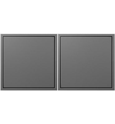 Adorne 15A Two-Gang Pop-Out Outlet