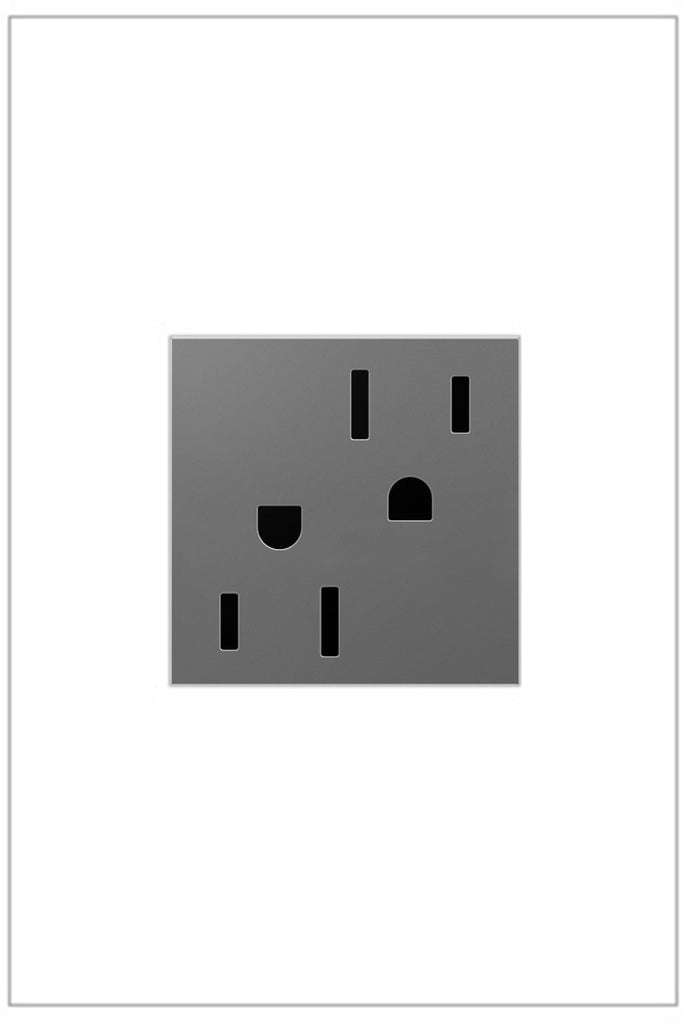 Adorne 15A Dual Tamper-Resistant Outlet