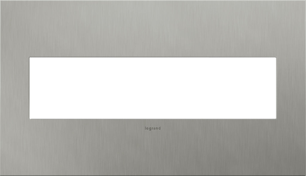 Adorne Four-Gang Screwless Wall Plate
