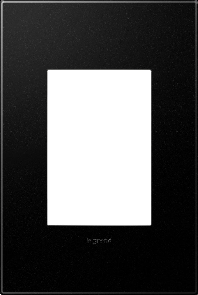 Adorne One-Gang-Plus Screwless Wall Plate with Microban