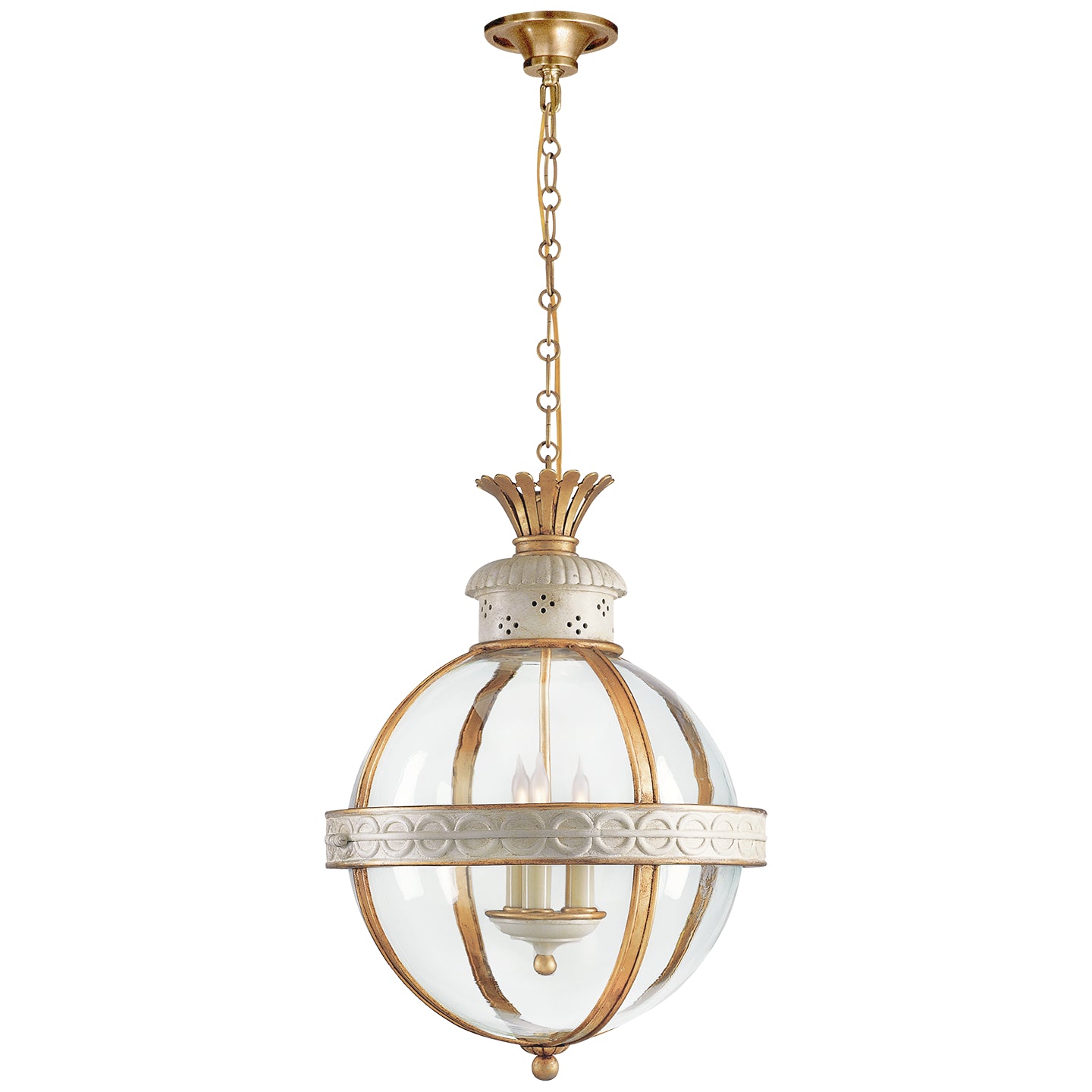 Crown Top Globe Lantern
