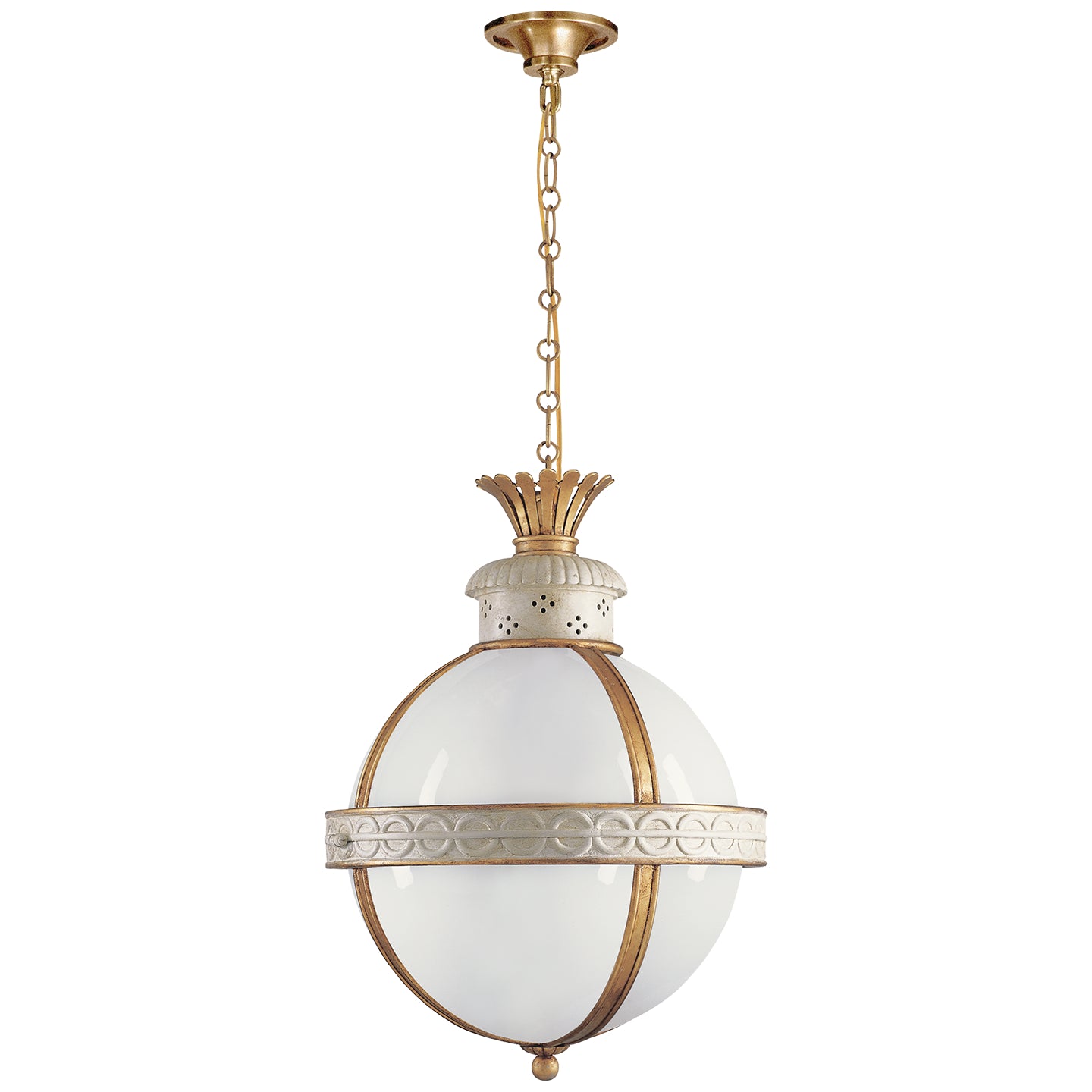 Crown Top Globe Lantern