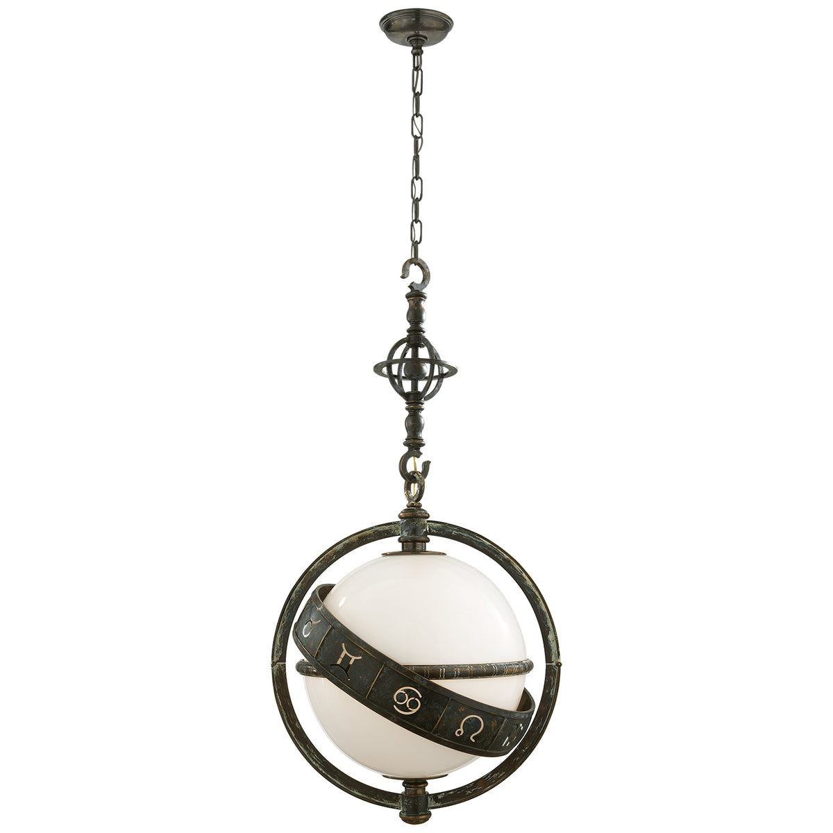 Zodiac Two Light Lantern
