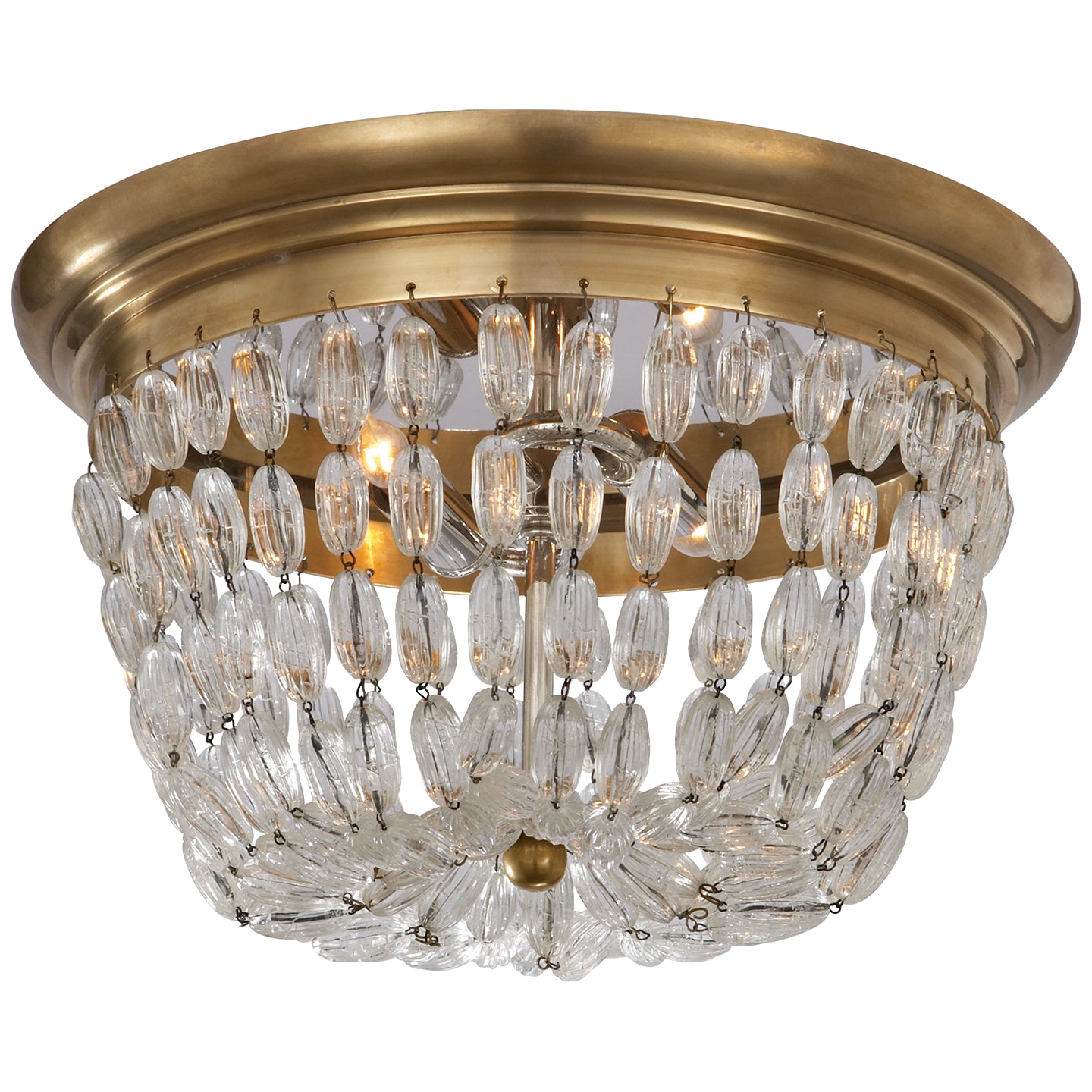 Paris Flea Market Two Light Flush Mount