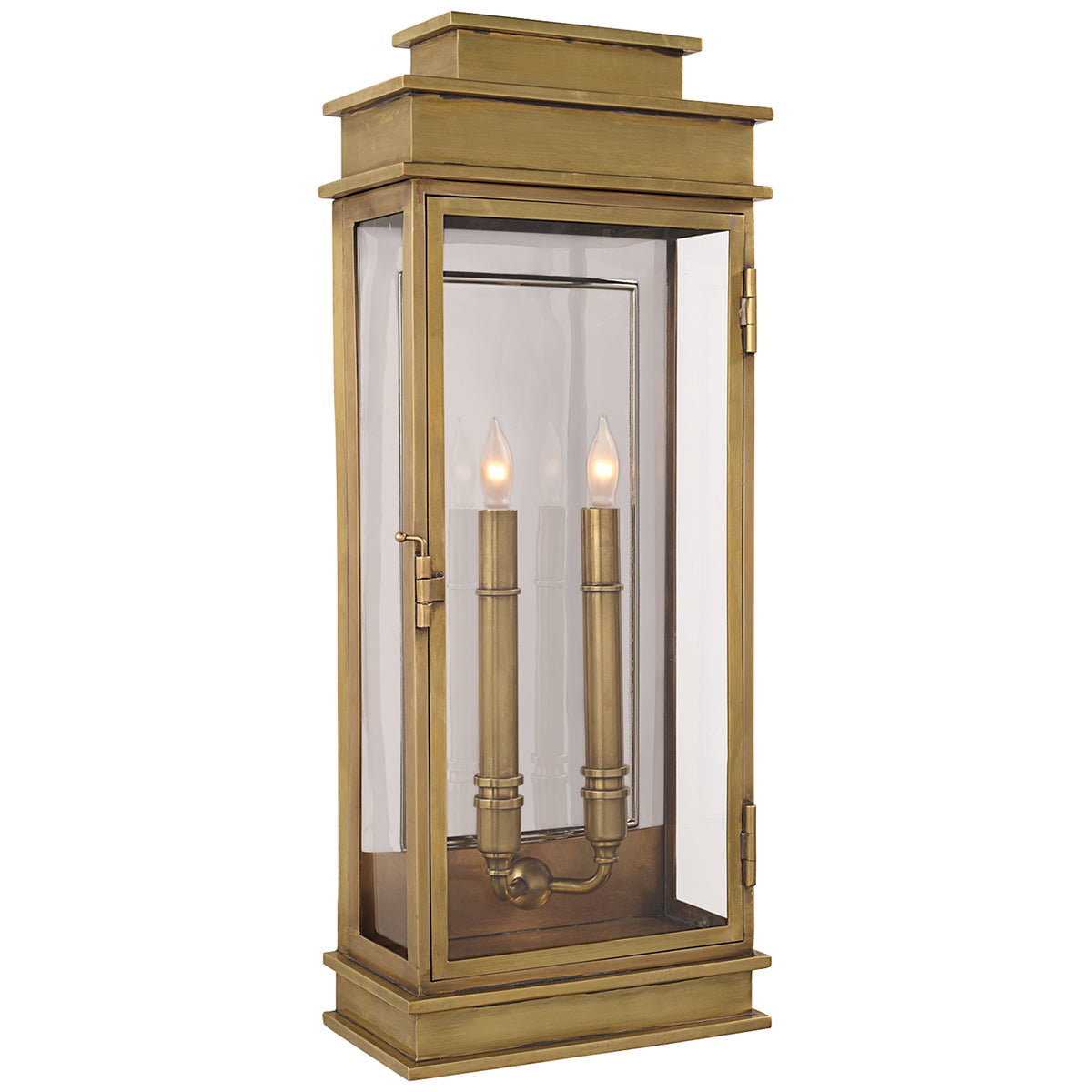 Linear Lantern Two Light Wall Sconce