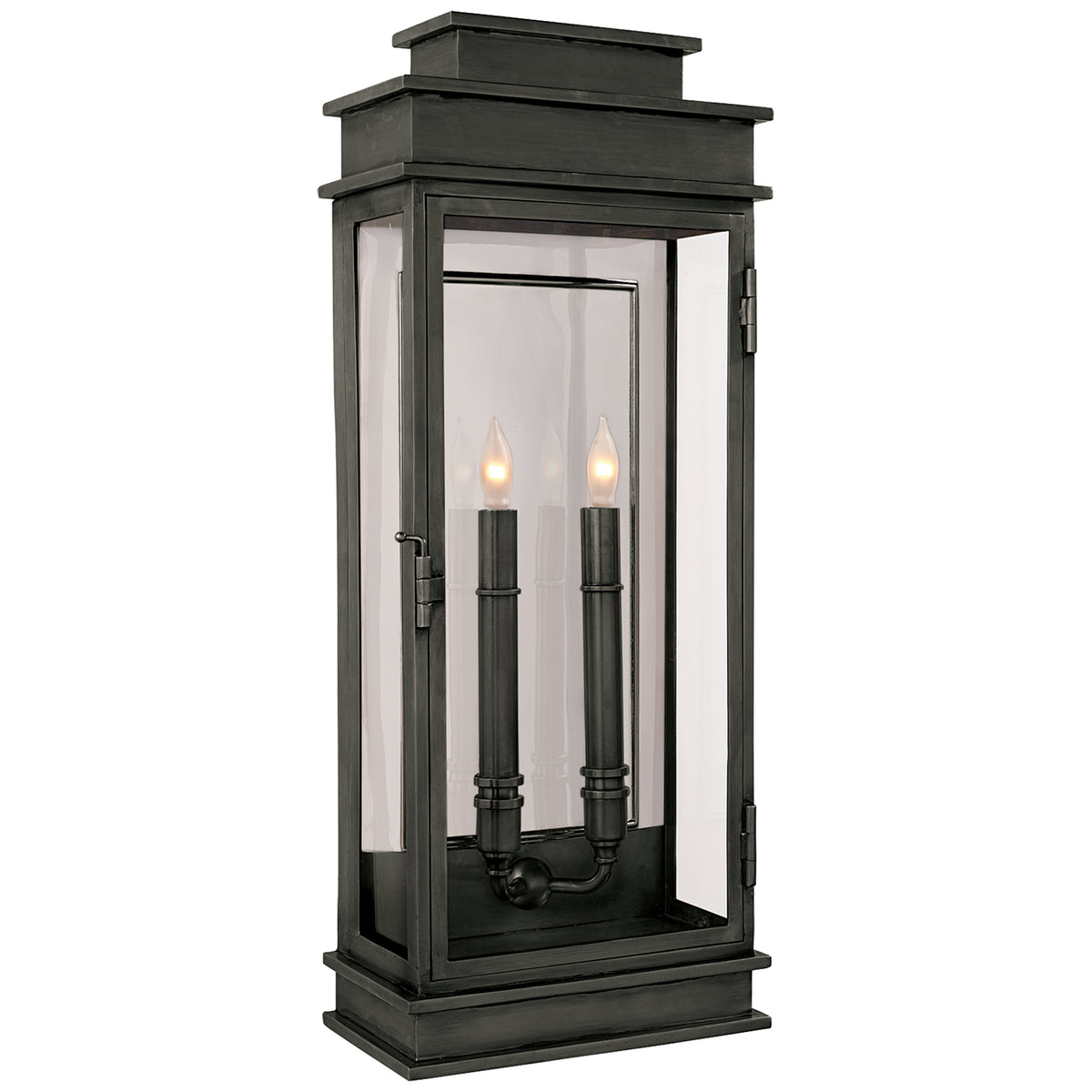 Linear Lantern Two Light Wall Sconce