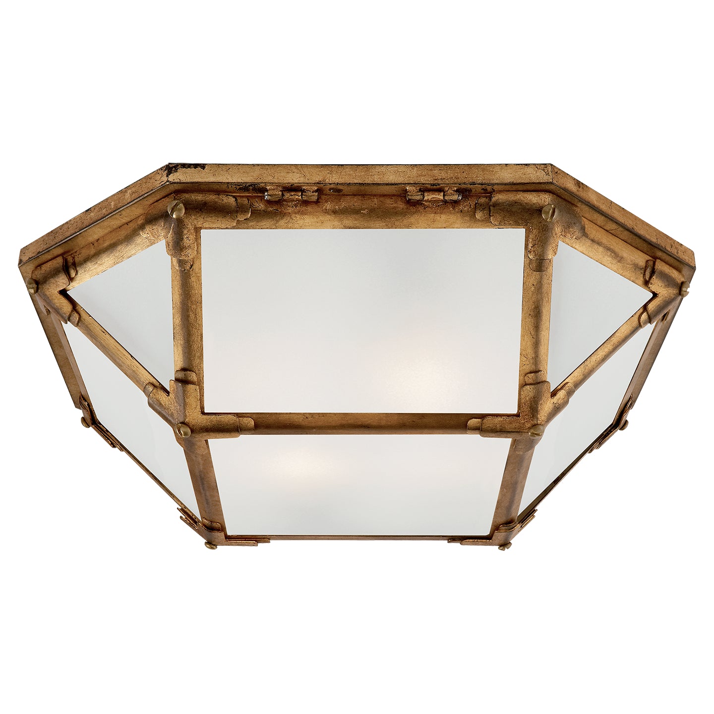 Morris Two Light Flush Mount