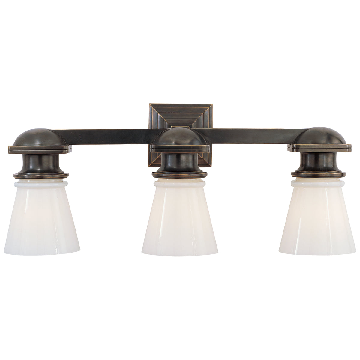 NY Subway Three Light Wall Sconce