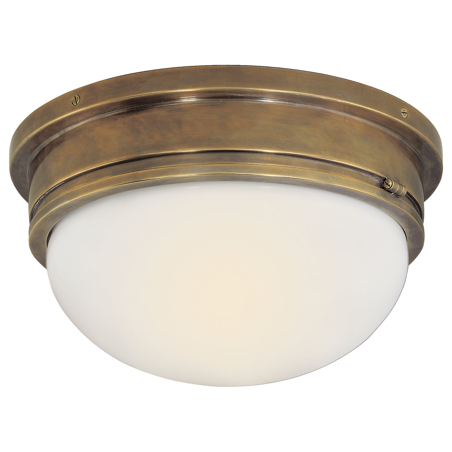 Marine Two Light Flush Mount