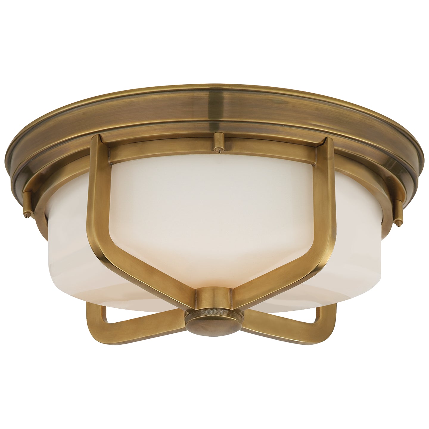 Milton Two Light Flush Mount