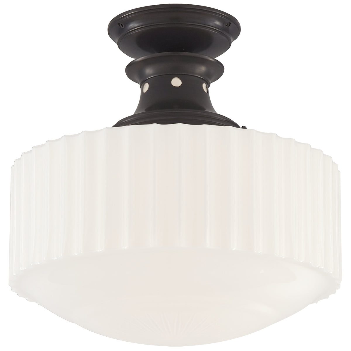 Milton Road One Light Flush Mount