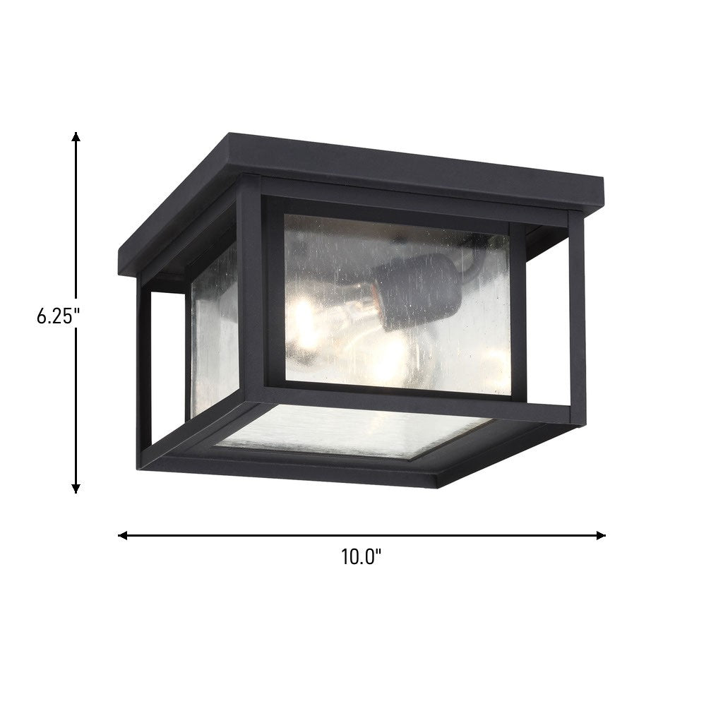Hunnington Two Light Outdoor Flush Mount